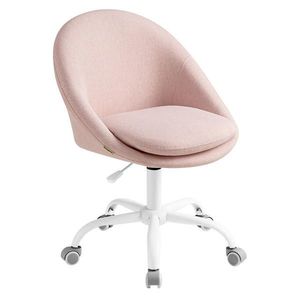 OTOČNÁ STOLIČKA, perkál, ružová vyobraziť