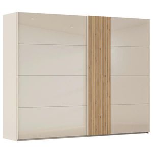 Novel ŠAT. SKRIŇA S POSUV. DVERAMI, farba duba, šampanská, 281/223/68 cm vyobraziť