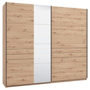 Xora SKRIŇA S POS. DVER. – HOR.VED, dub artisan, 245/217, 5/61 cm vyobraziť