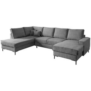 MID.YOU SEDACIA SÚPRAVA, textil, antracitová vyobraziť