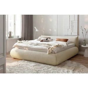 MID.YOU ČALÚNENÁ POSTEĽ, 180/200 cm, béžová vyobraziť