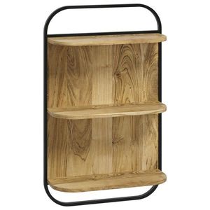 Livetastic REGÁL DO KÚPEĽNE, prírodná farba, čierna, 51/81/20 cm vyobraziť