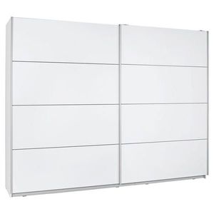 Ti'me ŠAT. SKRIŇA S POSUV. DVERAMI, biela, 220/210/61 cm vyobraziť