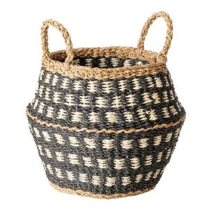 KOŠÍK prírodná farba, čierna vyobraziť