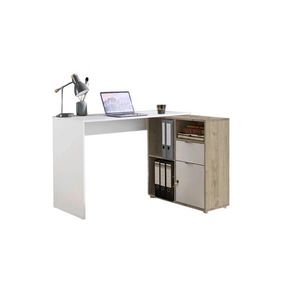 MID.YOU PÍSACÍ STÔL S ÚLOŽ.PRIESTOROM, biela, farba duba, 110/85/74 cm vyobraziť