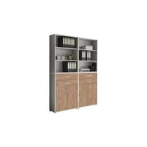 MID.YOU SKRINKA NA DOKUMENTY, sivá, farba duba, 168, 8/227, 2/33 cm vyobraziť