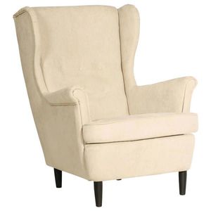 Niels Andersson KRESLO UŠIAK, drevo, textil, kartón, kompozitné drevo, béžová vyobraziť