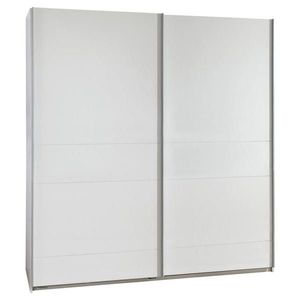 MID.YOU ŠAT. SKRIŇA S POSUV. DVERAMI, biela, 180/198/64 cm vyobraziť