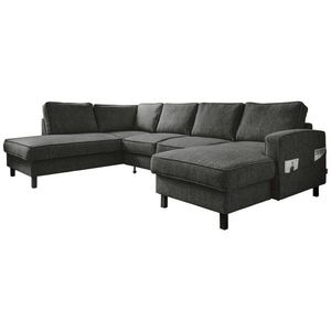 MID.YOU SEDACIA SÚPRAVA, textil, tmavosivá vyobraziť