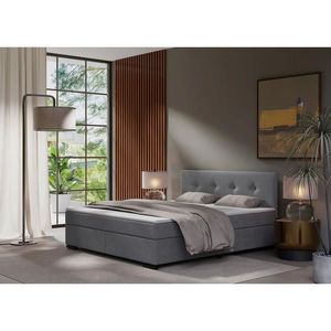 MID.YOU BOXSPRINGOVÁ POSTEĽ, 180/200 cm, svetlosivá vyobraziť