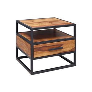 MID.YOU NOČNÝ STOLÍK, indický palisander, 50/45/45 cm vyobraziť