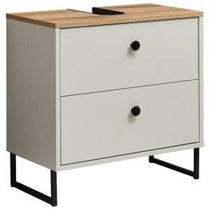 MID.YOU SKRINKA POD UMÝVADLO, kašmírová, farba duba, kašmírová, 60/60/35 cm vyobraziť