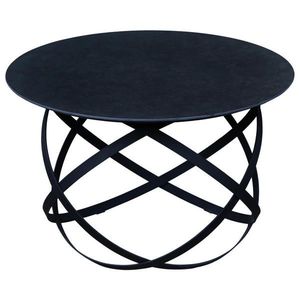 Livetastic KONFERENČNÝ STOLÍK, čierna, kov, keramika, 70/70/45 cm vyobraziť