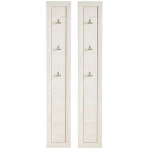 Hom`in VEŠIAKOVÝ PANEL, biela, farba pínie, 27/162/2, 5 cm vyobraziť