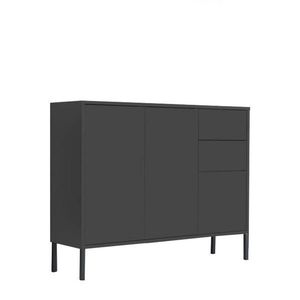 MID.YOU KOMODA, antracitová, 105, 5/86/33 cm vyobraziť