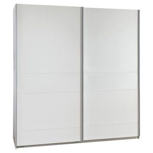 MID.YOU ŠAT. SKRIŇA S POSUV. DVERAMI, biela, 135/198/64 cm vyobraziť