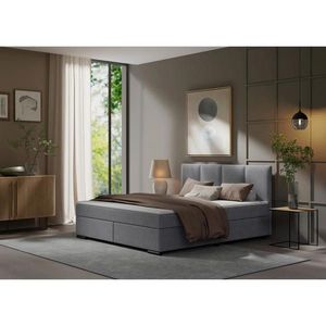 MID.YOU BOXSPRINGOVÁ POSTEĽ, 180/200 cm, svetlosivá vyobraziť