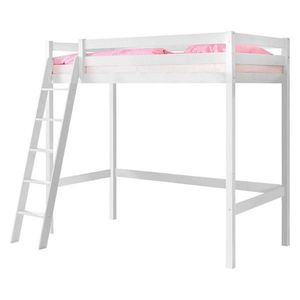 MID.YOU VYVÝŠENÁ POSTEĽ, 90/200 cm biela vyobraziť