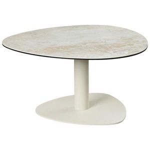 Belluti KONFERENČNÝ STOLÍK, taupe, sivobiela, kov, sklo, keramika, 74/74/38 cm vyobraziť