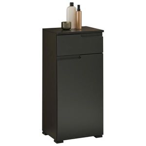 MID.YOU SPODNÁ SKRINKA, čierna, čierna, 40/85/32 cm vyobraziť