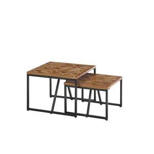 MID.YOU SADA KONFERENČNÝCH STOLÍKOV, čierna, farba tíku, drevo, kov, 60/60/45 cm vyobraziť