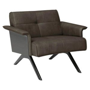 Joop! KRESLO, koža, sivohnedá vyobraziť