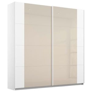 Rauch Möbel ŠAT. SKRIŇA S POSUV. DVERAMI, biela, šampanská, 181/210/62 cm vyobraziť