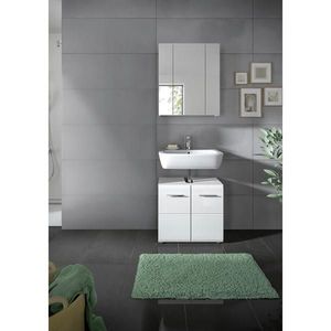 MID.YOU KÚPEĽŇA biela s vysokým leskom vyobraziť