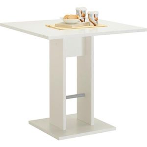 Carryhome JEDÁLENSKÝ STÔL, biela, 75/75/74 cm vyobraziť