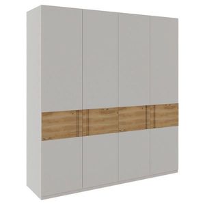 Dieter Knoll SKRIŇA S OTOČNÝMI DVERAMI, dub, farba duba, svetlosivá, 202/225/60 cm vyobraziť