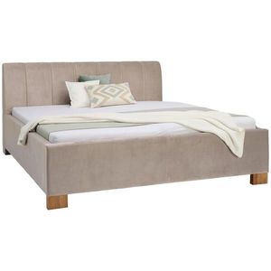 Moderano ČALÚNENÁ POSTEĽ, 180/200 cm, béžová vyobraziť