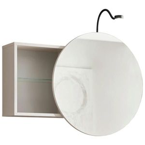 Venda ZRKADLOVÁ SKRINKA, kašmírová, kašmírová, 80/60/20 cm vyobraziť