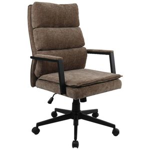 MID.YOU KANCELÁRSKE KRESLO, tkaná textília, hnedá vyobraziť