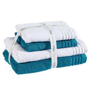 Vossen SADA FROTÉ UTERÁKOV, zelená, biela vyobraziť