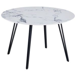 Livetastic JEDÁLENSKÝ STÔL, biela, 120/120/76 cm vyobraziť