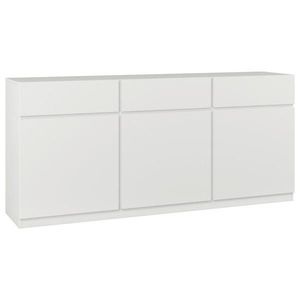 MID.YOU ŠIROKÁ KOMODA, biela, 180/82, 5/40 cm vyobraziť
