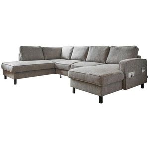 MID.YOU SEDACIA SÚPRAVA, textil, sivá vyobraziť