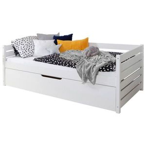 MID.YOU POSTEĽ S ÚLOŽNÝM PRIESTOROM, 100/200 cm biela vyobraziť