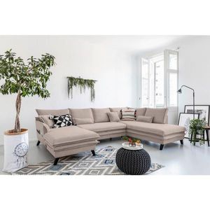 P & B SEDACIA SÚPRAVA, textil, taupe vyobraziť