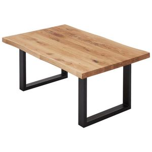 Linea Natura KONFERENČNÝ STOLÍK, farba duba, čierna, kov, drevo, 110/70/45 cm vyobraziť