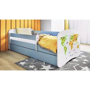 MID.YOU POSTEĽ PRE DETI A MLÁDEŽ 80/160 cm, modrá, biela vyobraziť