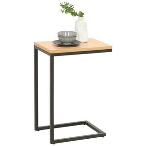 Carryhome PRÍRUČNÝ STOLÍK, dub, čierna, farba duba vyobraziť
