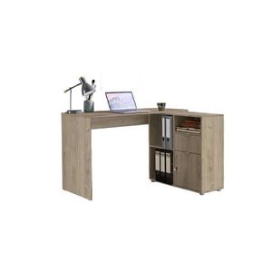 MID.YOU PÍSACÍ STÔL S ÚLOŽ.PRIESTOROM, farba duba, vyobraziť