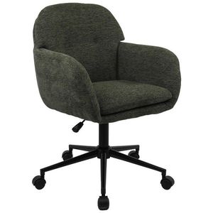 MID.YOU OTOČNÁ STOLIČKA, tkaná textília, zelená vyobraziť