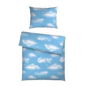 Esposa POSTEĽNÁ BIELIZEŇ, satén, svetlomodrá, 140/200 cm vyobraziť