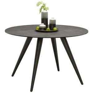 Novel JEDÁLENSKÝ STÔL, antracitová, čierna, 120/76 cm vyobraziť