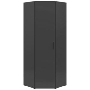 Carryhome ROHOVÁ SKRIŇA, grafitová, 72/195/72 cm vyobraziť