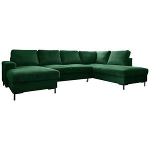 MID.YOU SEDACIA SÚPRAVA, textil, smaragdovozelená vyobraziť