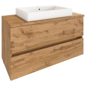 Held SKRINKA S UMÝVADLOM, dub wotan, dub wotan, 100 cm vyobraziť