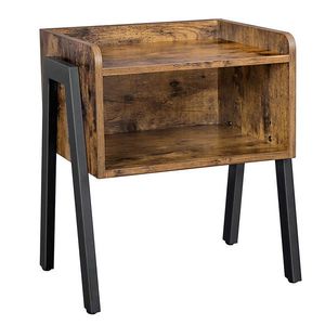Boxxx PRÍRUČNÝ STOLÍK, hnedá, čierna vyobraziť